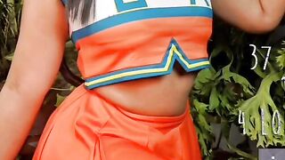 Tsuyu asui cosplay cheerleader