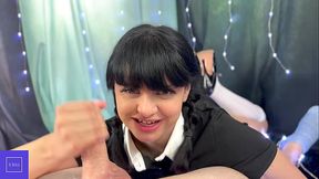 Leda Lotharia Gets Cum Showered