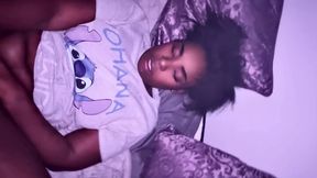Slut sucks dick and gets fucked hard