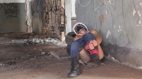 Hot Worker Tied Up at Work (Set 1)