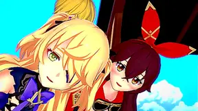 Twin Archers Secret Longing Ignites in Genshins Sensual Paradise