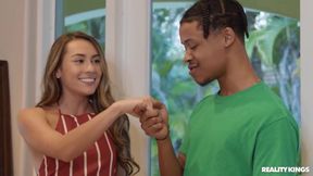 MacKenzie Mace hot interracial porn scene