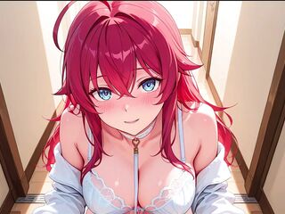 Rias Gremory meets her spouse after work. Rias Gremory manga cosplay