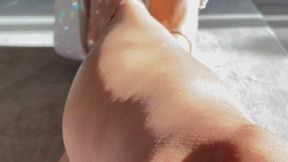 Sexy JOI With 3 New Wedge Flip Flops