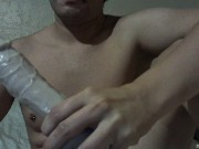 Black Lace strip and masturbation pt 2