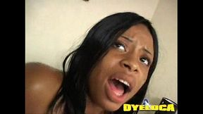 Sucking like crazy that'_s what this latina cutie is doing