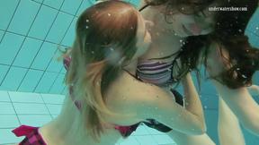 ”Nastya & Libuse super hottest babes underwater”