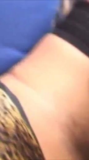 Brunette with big boobs likes hard cock