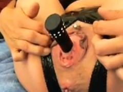 Bizarre Bdsm with fisting and urethra play