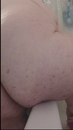 Chubby Sissy Fucks Fat Ass