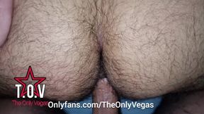 HAIRY BUTT GETS GIGANTIC JIZZ - THE ONLY VEGAS