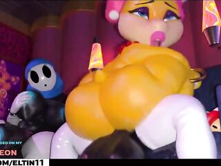 Shemale hentai Birdo's : Getting Stuffed with a Record-Breaking creampie - Hottest Fur Mario Manga