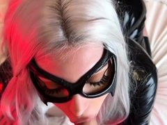 Demon Mika Black Cat Gets Railed In Doggy Onlyfans Video