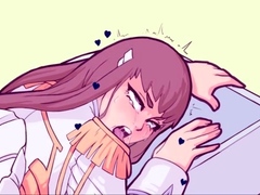 Satsuki and Huge Dildo [Evenesko   ED Animation]