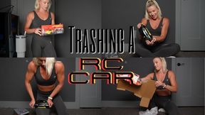 Trashing A RC Car