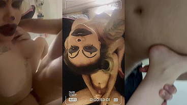 DJ Brisa - Domme sits on sub's face