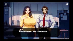 star maker [ taboo hentai game ] ep.2 step mom doing lingerie model to pay the step family debt !