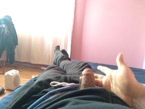 Hard cock going crazy for tasty fucking