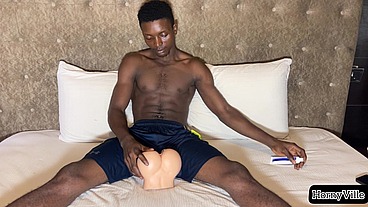 Horny and My Sex Doll Made Me Cum