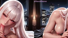 sexy office boss (side-by-side vr) ~ ai-generated