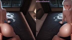 sexy office boss (side-by-side vr) ~ ai-generated