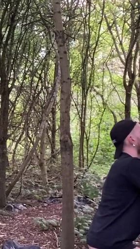 Davidedpxxx and Danny Baldwin Cruising in the Forest