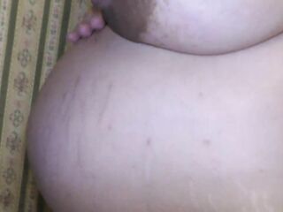 Preggy cheating wife widen legs and let me cum in her shaggy vagina during the time that her cuckold hubby on work