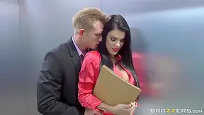 Allie Haze, Peta Jensen And Levi Cash In Super Hot Secretary Has Sexual Fantasy With Boss