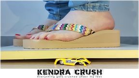 Feet Jump Press Toy Cars Crush - Toy Cars Destruction (25 minutes at special price) + Slow Motion