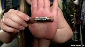Garcia y Vega Crystal Pops Cigar Smoking Jerk Off Sesh - 720p