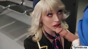 Airport security analed TS flight attendant