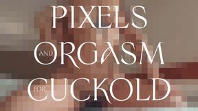 Pixels & Orgasm for cuckold