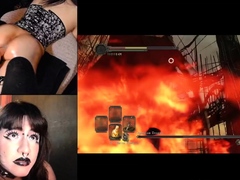 Slutty brunette teen Alex Chance fucked and cum on big boobs