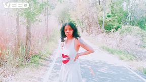 PUBLIC PARK SKIRT FETISH