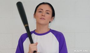 Wild fuck with baseball babe Rosalyn Sphinx