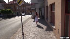 Public Pickups - Euro Babe Charlotte Madison Sucks Cock and Gets Her Titties Fucked