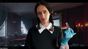 wednesday addams cuts off ur penis [penectomy pov]