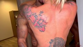 yes baby i am your black cock slut: jamie croft loves serving king cobra