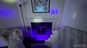 BBW Slut Gives Blowjobs & Rides Cock at Halloween Party