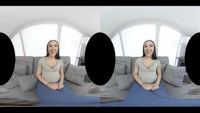 VRHUSH Jazmin Luv creampied on her first casting experience