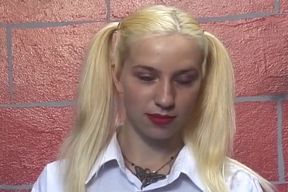 An Amazing Blonde Wants Her Ass Spanked Hard