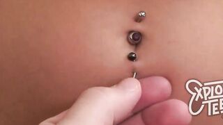 Pierced 19 Year Old blows and fucks inside this pov movie