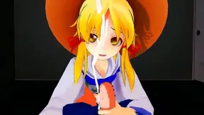 Goddess Teen Tempts You With Sensual MMD Oral Pleasure in Immersive POV