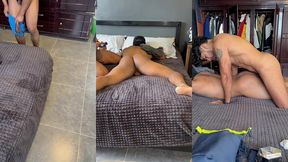 mi entrenador se deja hacer un masaje y termina bien rico para mi, le chupe el alma