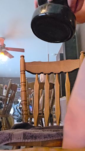 Asspussy Loves Getting Wrecked By Humongous 12 Inch Circumference Mr Hankeys LW Tip