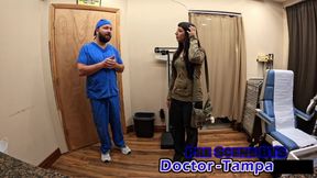 Dr Tampa - Selena Sativa's 1st Gyno Exam