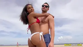 Sweet, Ebony Girl Fucked Her Old Friend With Seth Gamble And Seth Sweet