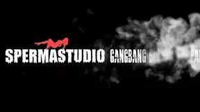 Stunning MILF queen in gangbang gangbang