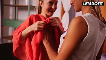 Sexy BFFs Sicilia &amp_ Cherry Kiss Experience Intense Lesbian Sex - A GIRL KNOWS