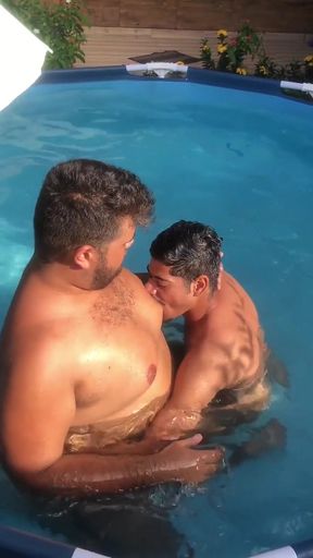 Stepcousin Sucks Nipples and Fat Gay Sucks Cock
